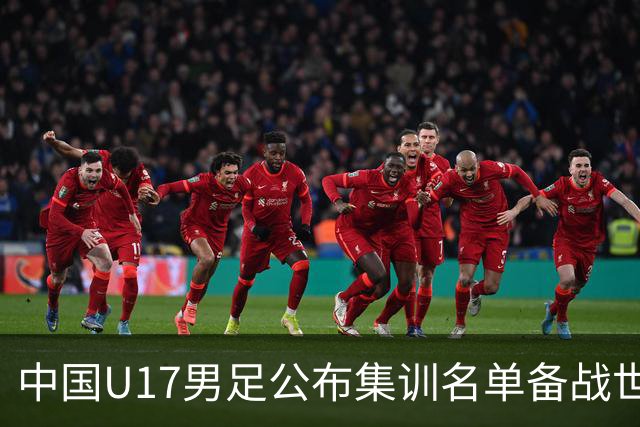 中国U17男足公布集训名单备战世界杯